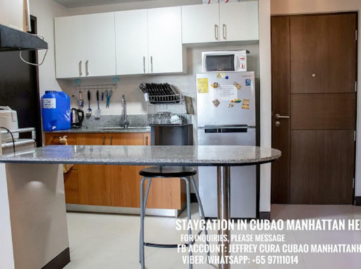 Cubao Manhattan Heights Unit 5A Tower C Quezon City Extérieur photo